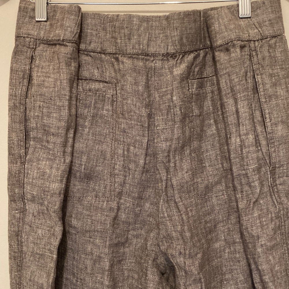Pure Jill linen Wide-Leg Pants NWT 4X - Picture 6 of 8